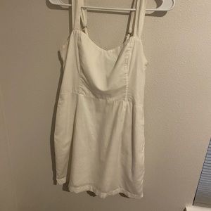 White Abercrombie Mini Dress